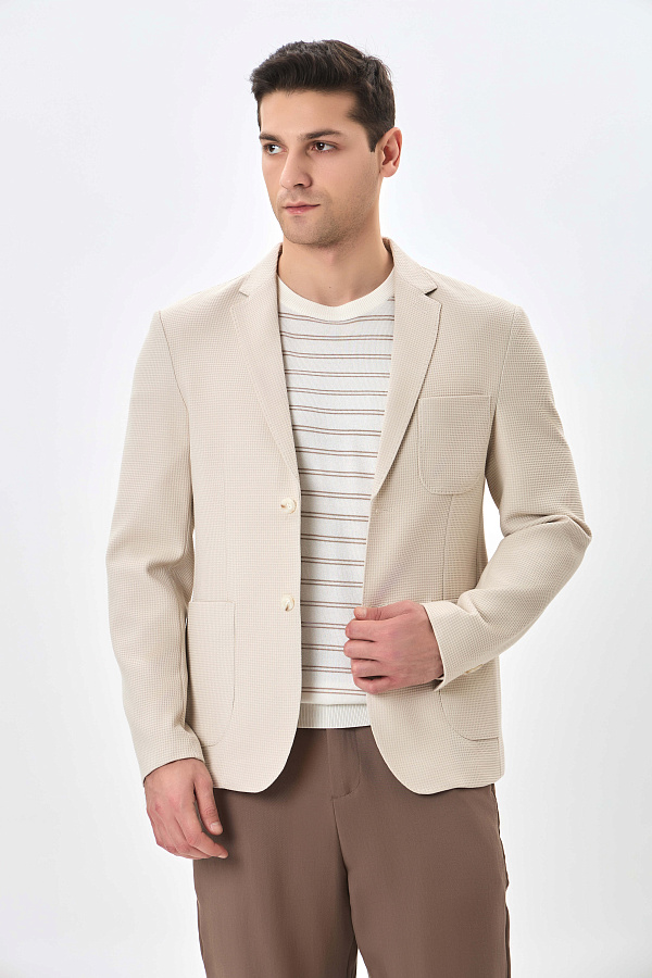 Пиджак короткая длина SS24CR2-16-19888 фото